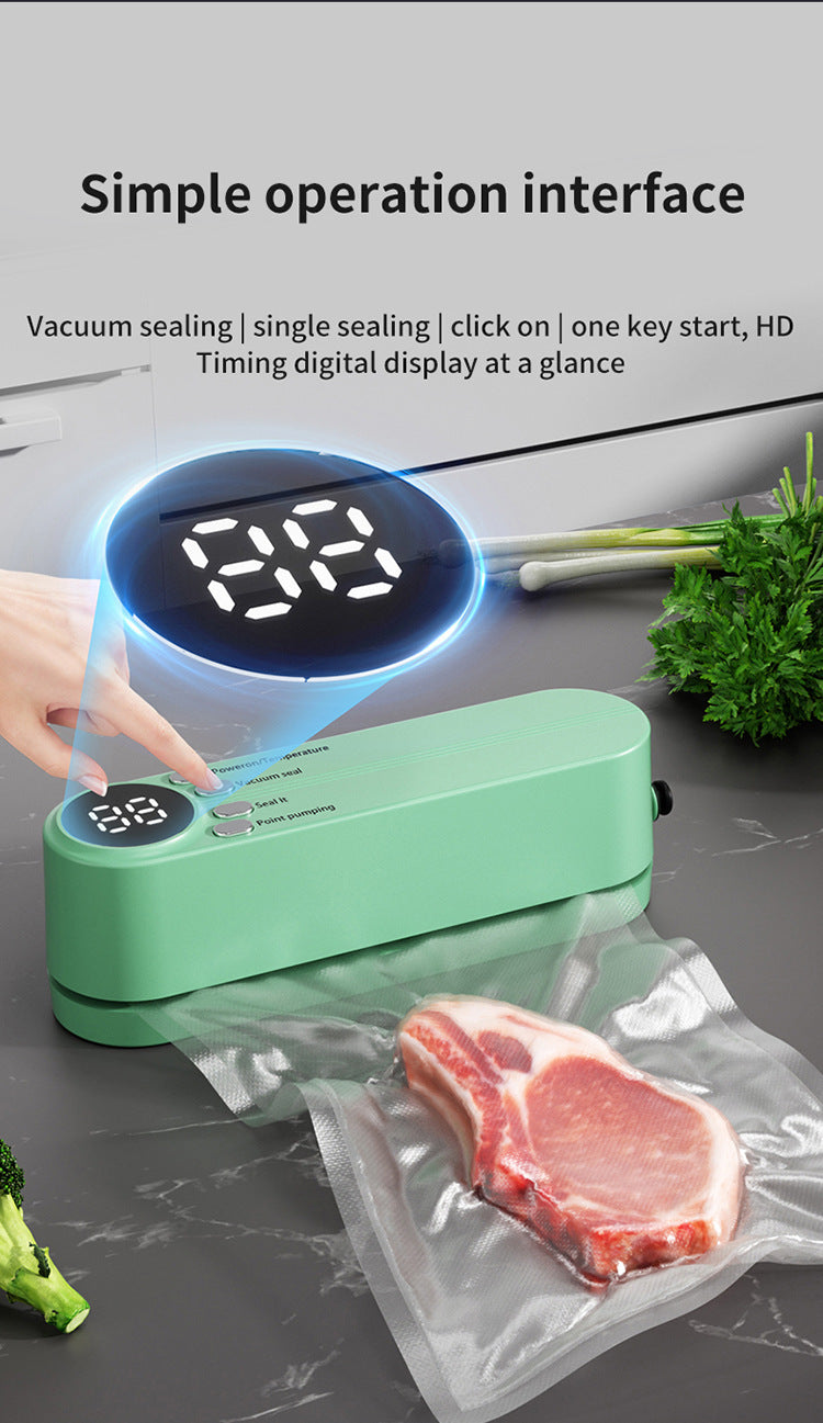 XIANGYANGHUA Vacuum Sealer – Digital LED Food Sealer with Inflation & Multi-Mode Sealing