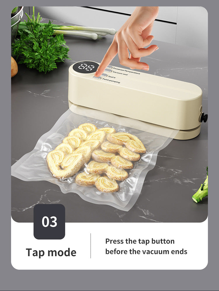 XIANGYANGHUA Vacuum Sealer – Digital LED Food Sealer with Inflation & Multi-Mode Sealing