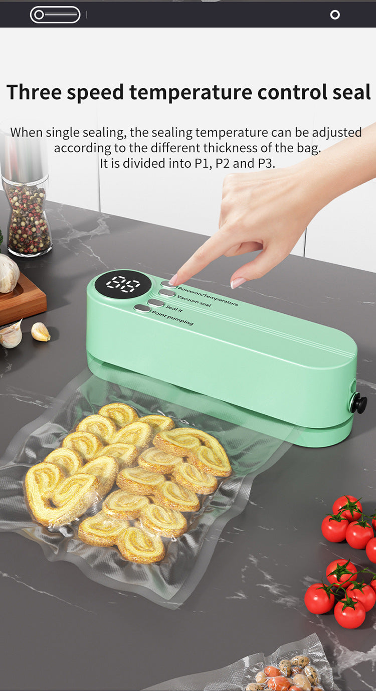 XIANGYANGHUA Vacuum Sealer – Digital LED Food Sealer with Inflation & Multi-Mode Sealing
