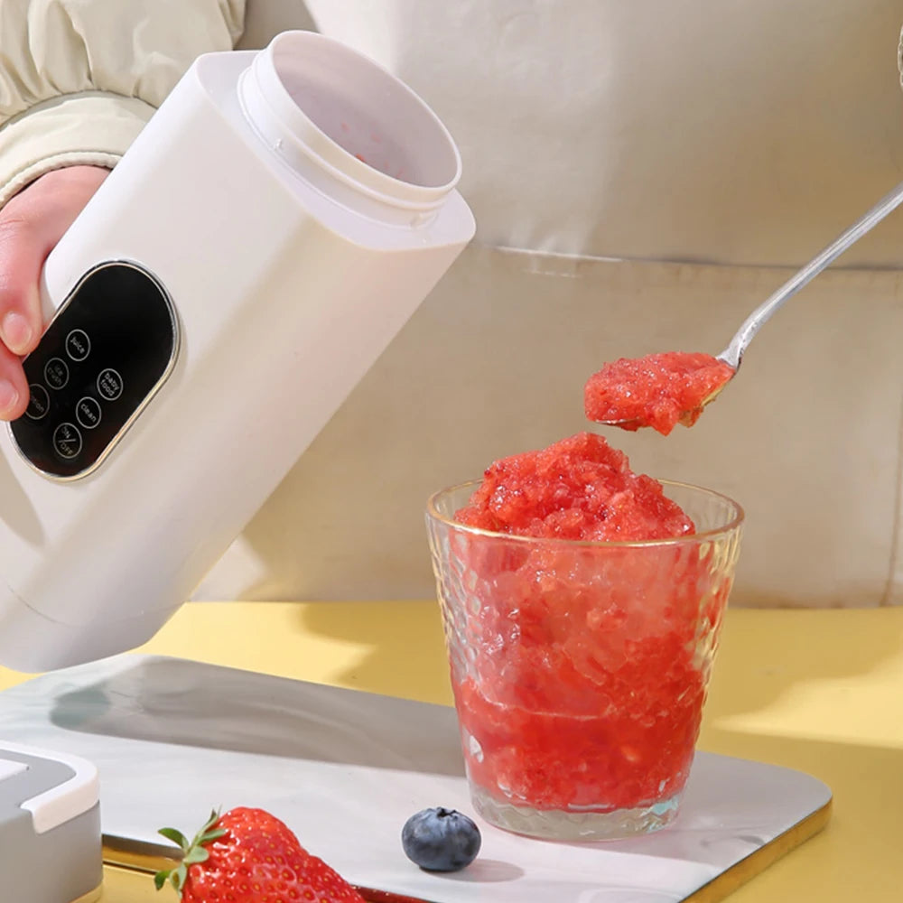 FLAREMORE Portable Juicer Blender Cup – 400ml USB Type-C Rechargeable 40W Personal Citrus Juicer