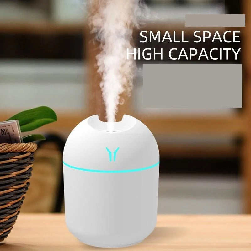 USB Mini Humidifier 250ml – Quiet Aromatherapy Evaporative Diffuser for Home, Office & Bedroom | ATWFS