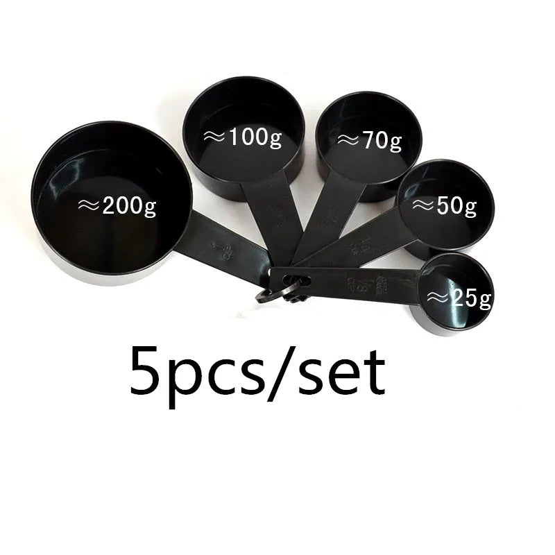 5/10pcs Measuring Spoons & Cups Set – Eco-Friendly PP Plastic Baking Kitchen Tools