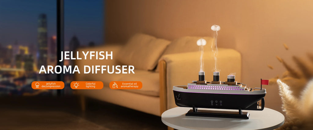 Rain Cloud Humidifier 250ml – Ultrasonic Aromatherapy Diffuser with Remote Control, Timer & 3 Mist Outlets | Zoeydam