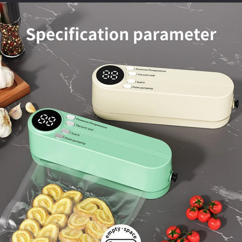 XIANGYANGHUA Vacuum Sealer – Digital LED Food Sealer with Inflation & Multi-Mode Sealing