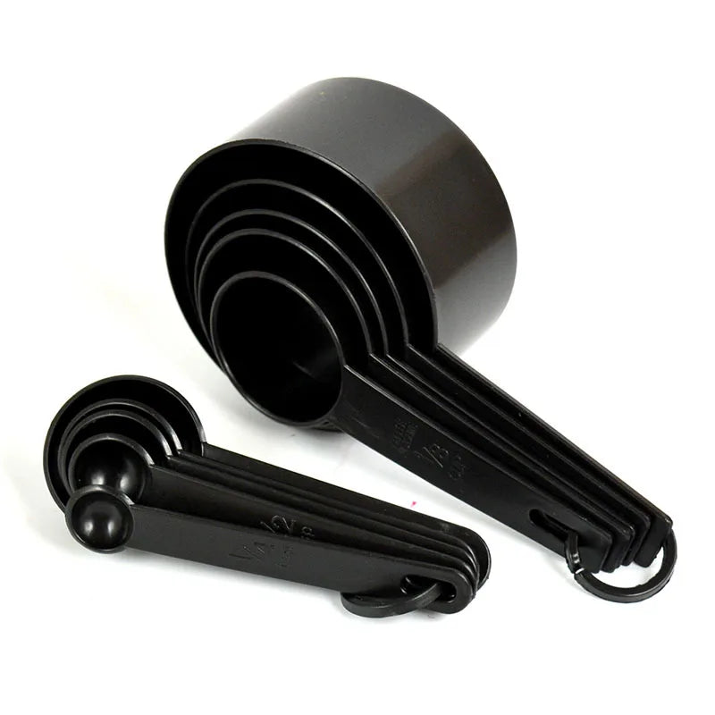 5/10pcs Measuring Spoons & Cups Set – Eco-Friendly PP Plastic Baking Kitchen Tools