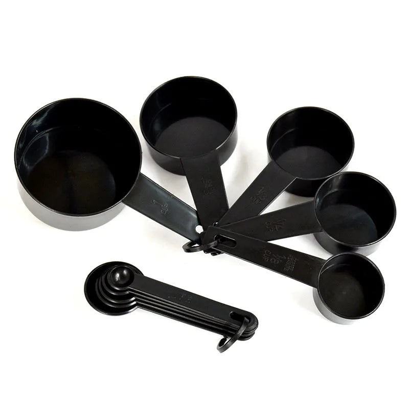 5/10pcs Measuring Spoons & Cups Set – Eco-Friendly PP Plastic Baking Kitchen Tools