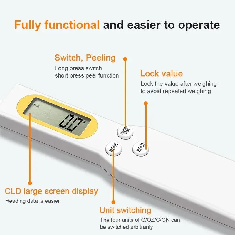 Digital Measuring Spoon Kitchen Scale