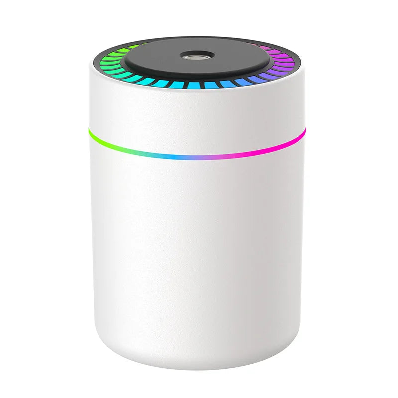 Air Humidifier & Aroma Diffuser 180ml – Aromatherapy Essential Oil Diffuser with Colorful LED Lights for Home, Car & Bedroom | kebidumei