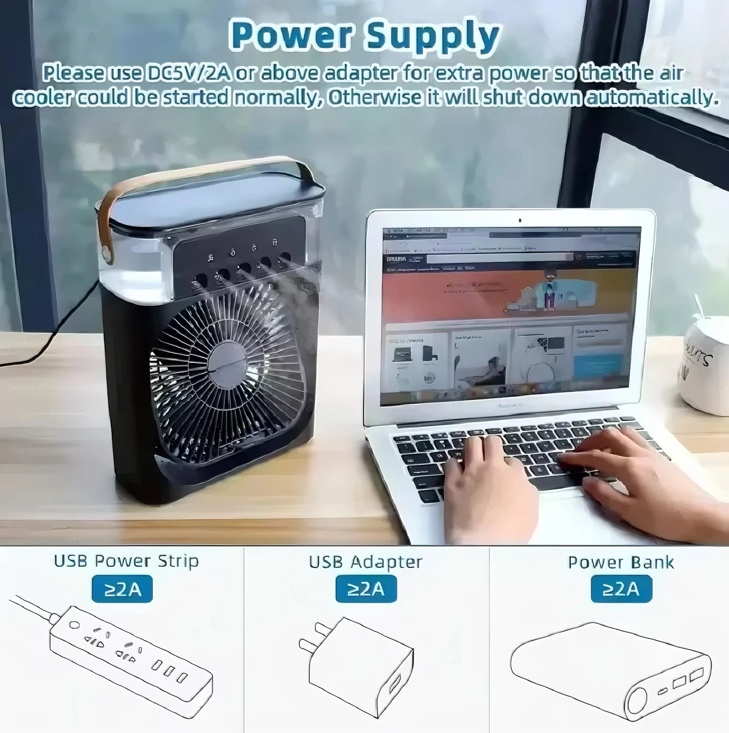 HydroCool Mini Air Cooler™