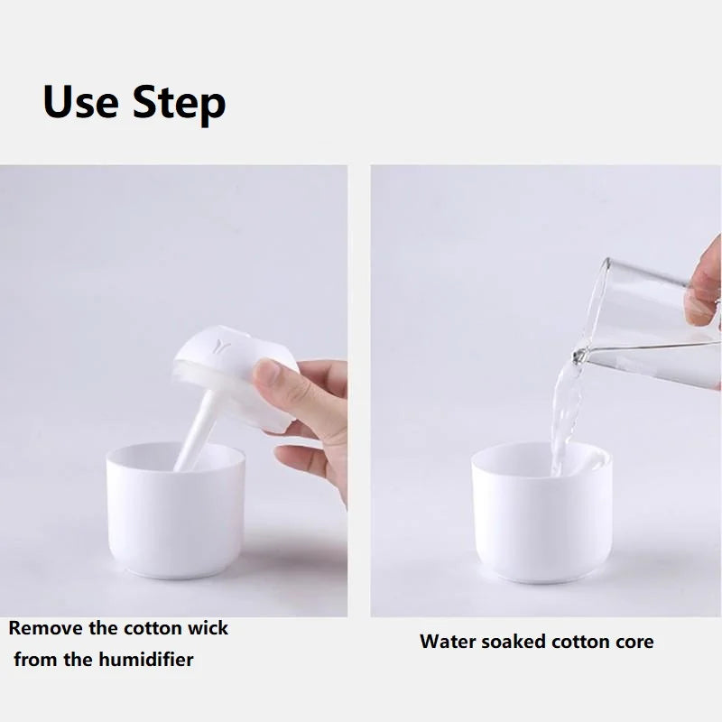 USB Mini Humidifier 250ml – Quiet Aromatherapy Evaporative Diffuser for Home, Office & Bedroom | ATWFS