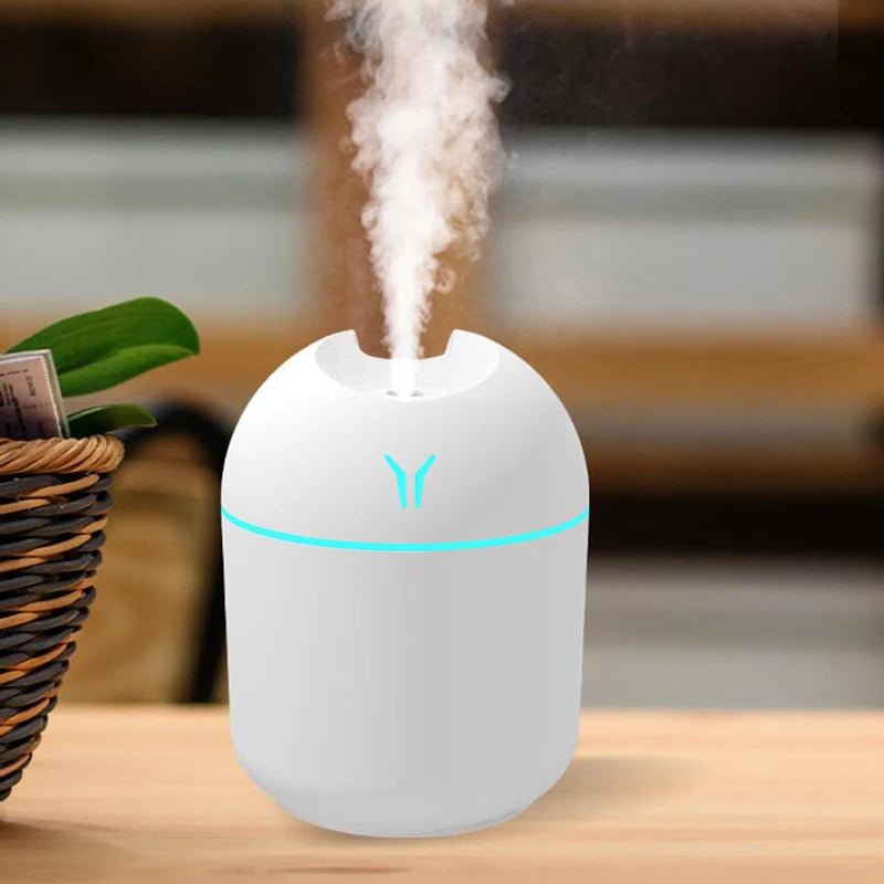 USB Mini Humidifier 250ml – Quiet Aromatherapy Evaporative Diffuser for Home, Office & Bedroom | ATWFS
