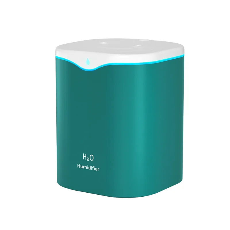 Large Capacity Air Humidifier 2000ml – Double Spray Aromatherapy Essential Oil Diffuser for Home & Office | XMSJ