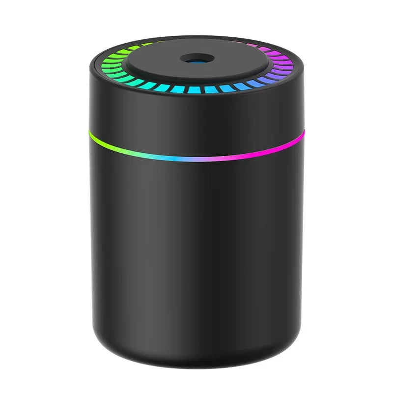 Air Humidifier & Aroma Diffuser 180ml – Aromatherapy Essential Oil Diffuser with Colorful LED Lights for Home, Car & Bedroom | kebidumei