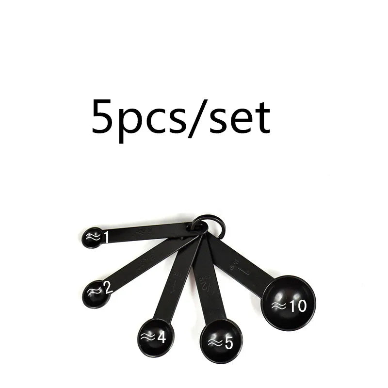 5/10pcs Measuring Spoons & Cups Set – Eco-Friendly PP Plastic Baking Kitchen Tools